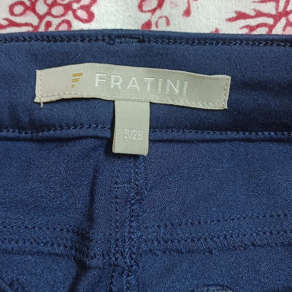 Fratini Navy Blue Skinny Super Stretchable Trouser waist size 28 - Picture 9 of 9